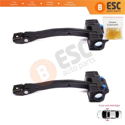 2 Pieces Front Door Stop Check Assy Limiter Strap for Audi Q5 SQ5 8R 8RB 2008-2018 Porsche Macan 95B 2014-2019 8R0837249F