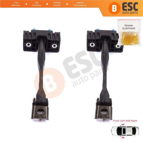 2 Pieces Front Door Stop Check Assy Limiter Strap for Audi Q5 SQ5 8R 8RB 2008-2018 Porsche Macan 95B 2014-2019 8R0837249F