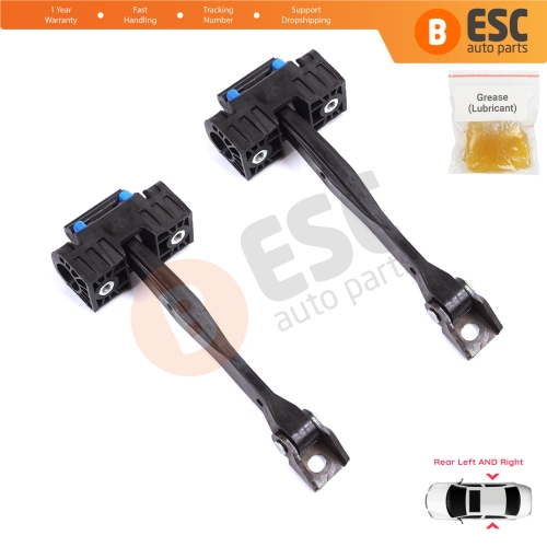 2 Pieces Rear Door Stop Check Assy Limiter Strap for Audi Q5 SQ5 8R 8RB 2008-2018 Porsche Macan 95B 2014-2019 8R0839249F