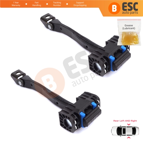 2 Pieces Rear Door Stop Check Assy Limiter Strap for Audi Q5 SQ5 8R 8RB 2008-2018 Porsche Macan 95B 2014-2019 8R0839249F