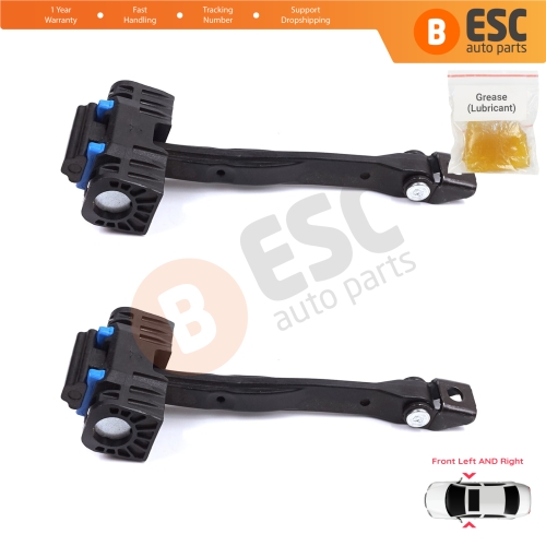 2 Pieces Front Door Stop Check Assy Limiter Strap for Audi Q7 SQ7 MK2 II 4M 2015-On 4M0837249