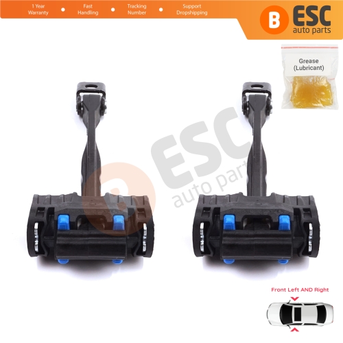 2 Pieces Front Door Stop Check Assy Limiter Strap for Audi Q7 SQ7 MK2 II 4M 2015-On 4M0837249