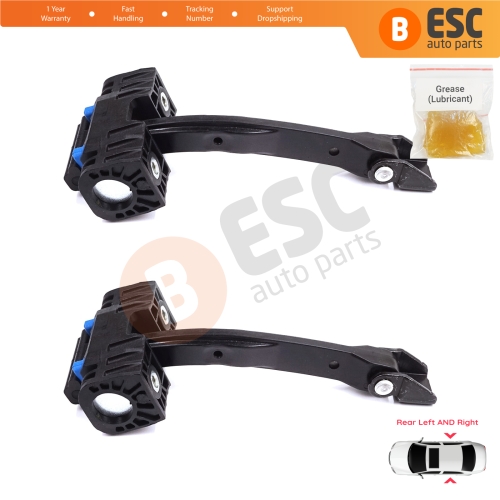 2 Pieces Rear Door Stop Check Assy Limiter Strap for Audi Q7 SQ7 MK2 II 4M 2015-On 4M083924