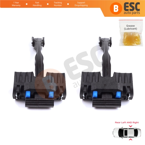 2 Pieces Rear Door Stop Check Assy Limiter Strap for Audi Q7 SQ7 MK2 II 4M 2015-On 4M083924