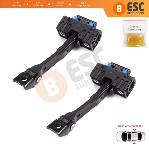 2 Pieces Rear Door Stop Check Assy Limiter Strap for Audi Q7 SQ7 MK2 II 4M 2015-On 4M083924