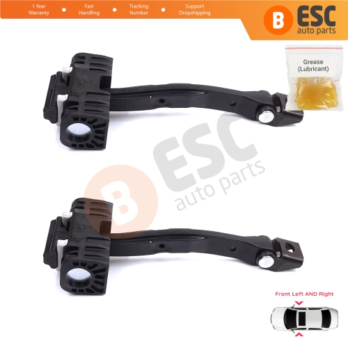 2 Pieces Front Door Stop Check Assy Limiter Strap for Audi A5 S5 RS5 MK2 II B9 F5 2016-2024 8W6837249