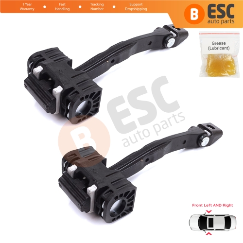 2 Pieces Front Door Stop Check Assy Limiter Strap for Audi A5 S5 RS5 MK2 II B9 F5 2016-2024 8W6837249