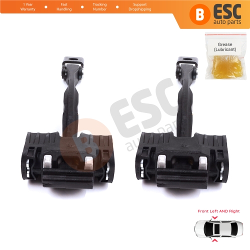 2 Pieces Front Door Stop Check Assy Limiter Strap for Audi A5 S5 RS5 MK2 II B9 F5 2016-2024 8W6837249