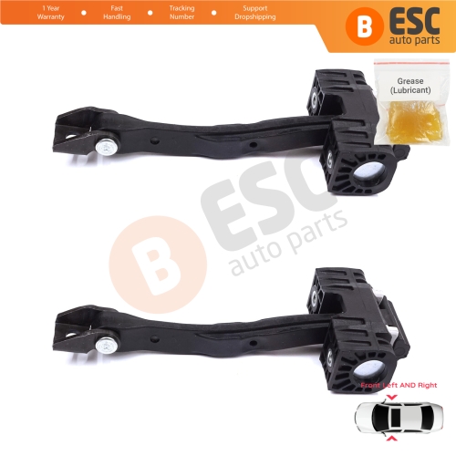 2 Pieces Front Door Stop Check Assy Limiter Strap for Audi A5 S5 RS5 MK2 II B9 F5 2016-2024 8W6837249