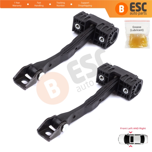 2 Pieces Front Door Stop Check Assy Limiter Strap for Audi A5 S5 RS5 MK2 II B9 F5 2016-2024 8W6837249