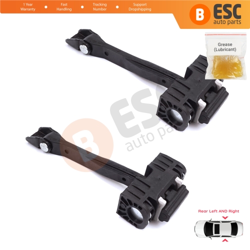 2 Pieces Rear Door Stop Check Assy Limiter Strap for Audi A5 S5 RS5 MK2 II B9 F5 2016-2024 8W8839249