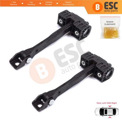 2 Pieces Rear Door Stop Check Assy Limiter Strap for Audi A5 S5 RS5 MK2 II B9 F5 2016-2024 8W8839249