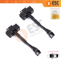 2 Pieces Front Door Stop Check Assy Limiter Strap for Audi Q5 SQ5 MK2 II FY 80A 2016-2025 80A837249