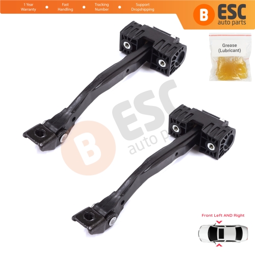 2 Pieces Front Door Stop Check Assy Limiter Strap for Audi Q5 SQ5 MK2 II FY 80A 2016-2025 80A837249