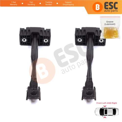 2 Pieces Front Door Stop Check Assy Limiter Strap for Audi Q5 SQ5 MK2 II FY 80A 2016-2025 80A837249