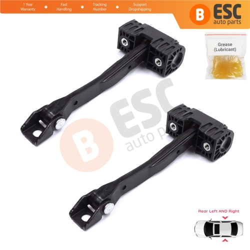2 Pieces Rear Door Stop Check Assy Limiter Strap for Audi Q5 SQ5 MK2 II FY 80A 2016-2025 80A839249