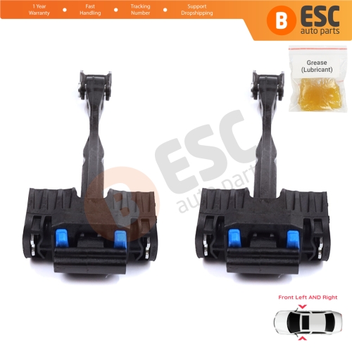 2 Pieces Front Door Stop Check Assy Limiter Strap for Seat Leon MK3 5F ST 5F1 5F8 2012-2020 5F4837203A