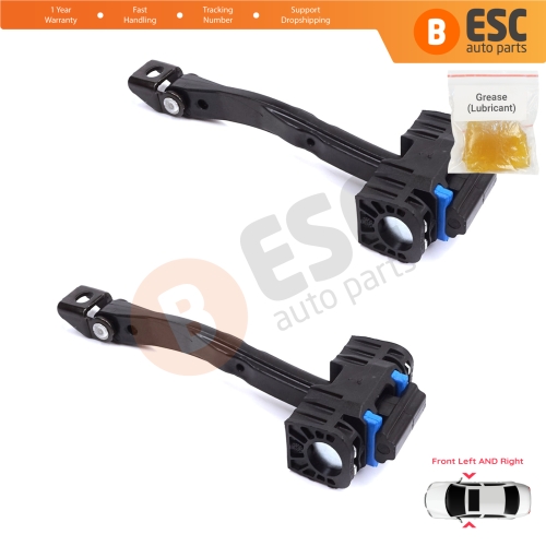 2 Pieces Front Door Stop Check Assy Limiter Strap for Seat Leon MK3 5F ST 5F1 5F8 2012-2020 5F4837203A