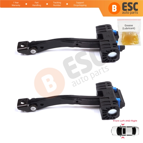 2 Pieces Front Door Stop Check Assy Limiter Strap for Seat Leon MK3 5F ST 5F1 5F8 2012-2020 5F4837203A