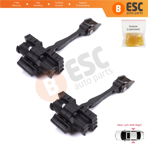 2 Pieces Rear Door Stop Check Assy Limiter Strap for Seat Leon MK3 5F ST 5F1 5F8 2012-2020 5F4839203A