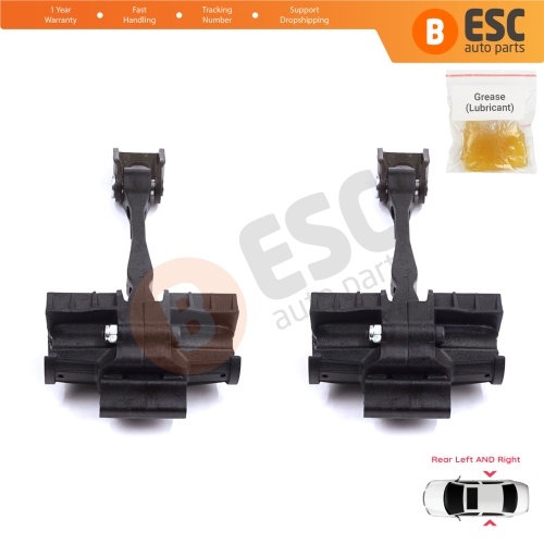 2 Pieces Rear Door Stop Check Assy Limiter Strap for Seat Leon MK3 5F ST 5F1 5F8 2012-2020 5F4839203A