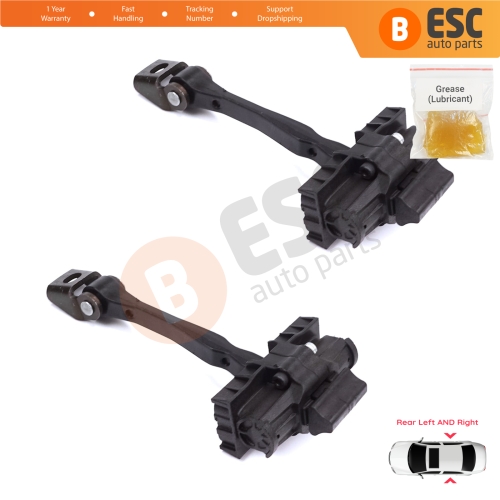 2 Pieces Rear Door Stop Check Assy Limiter Strap for Seat Leon MK3 5F ST 5F1 5F8 2012-2020 5F4839203A