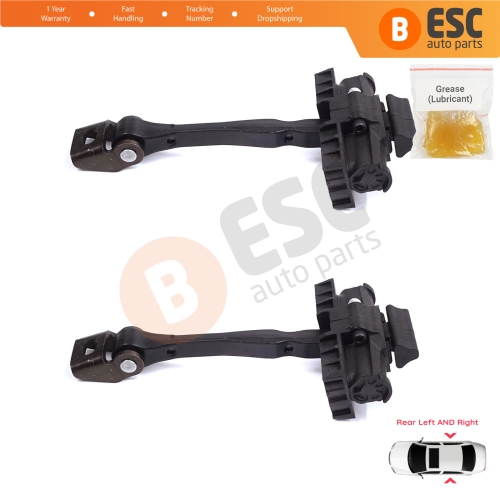 2 Pieces Rear Door Stop Check Assy Limiter Strap for Seat Leon MK3 5F ST 5F1 5F8 2012-2020 5F4839203A