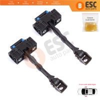 2 Pieces Front Door Stop Check Assy Limiter Strap for Seat Ibiza MK4 IV SC 6J1 6P5 2008-2018 Coupe Sportcoupe 6J3837249D