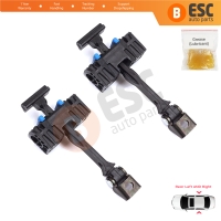 2 Pieces Rear Door Stop Check Assy Limiter Strap for Seat Ibiza MK4 IV 6J 6P ST 2008-2017 6J4839249B