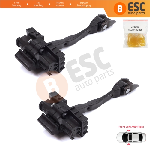 2 Pieces Front Door Stop Check Assy Limiter Strap for Seat Ibiza MK5 V 6F KJ1 Arona KJ 2017-On 6F0837179