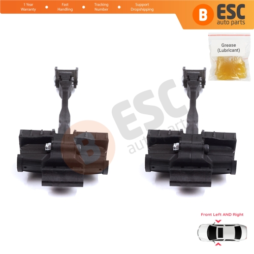 2 Pieces Front Door Stop Check Assy Limiter Strap for Seat Ibiza MK5 V 6F KJ1 Arona KJ 2017-On 6F0837179