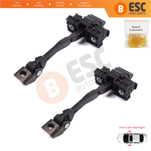 2 Pieces Front Door Stop Check Assy Limiter Strap for Seat Ibiza MK5 V 6F KJ1 Arona KJ 2017-On 6F0837179