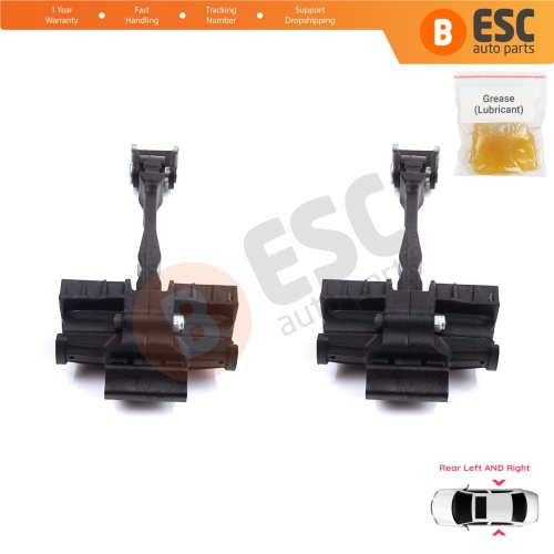 2 Pieces Rear Door Stop Check Assy Limiter Strap for Seat Ibiza MK5 V 6F KJ1 Arona KJ 2017-On 6F0839179