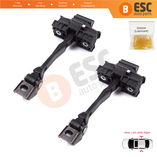 2 Pieces Rear Door Stop Check Assy Limiter Strap for Seat Ibiza MK5 V 6F KJ1 Arona KJ 2017-On 6F0839179