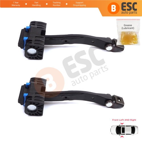 2 Pieces Front Door Stop Check Assy Limiter Strap for Seat Leon MK3 III SC 5F5 2013-2018 3-Door HB Coupe 5F3837203A