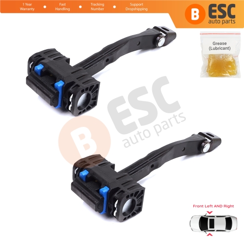 2 Pieces Front Door Stop Check Assy Limiter Strap for Seat Leon MK3 III SC 5F5 2013-2018 3-Door HB Coupe 5F3837203A