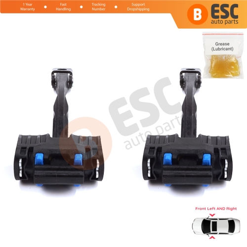 2 Pieces Front Door Stop Check Assy Limiter Strap for Seat Leon MK3 III SC 5F5 2013-2018 3-Door HB Coupe 5F3837203A