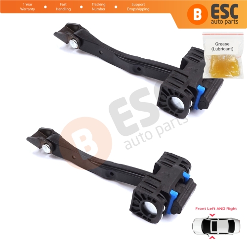 2 Pieces Front Door Stop Check Assy Limiter Strap for Seat Leon MK3 III SC 5F5 2013-2018 3-Door HB Coupe 5F3837203A