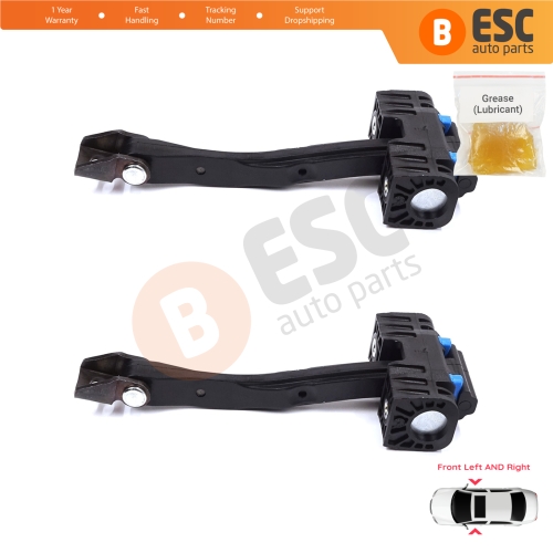 2 Pieces Front Door Stop Check Assy Limiter Strap for Seat Leon MK3 III SC 5F5 2013-2018 3-Door HB Coupe 5F3837203A