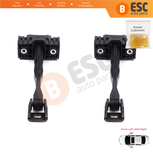 2 Pieces Front Door Stop Check Assy Limiter Strap for Seat Leon MK3 III SC 5F5 2013-2018 3-Door HB Coupe 5F3837203A
