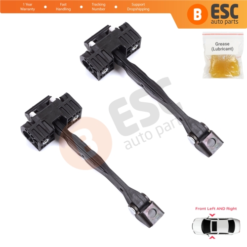 2 Pieces Front Door Stop Check Assy Limiter Strap for Skoda Karoq NU7 ND7 Seat Cupra Ateca KH 57A837203