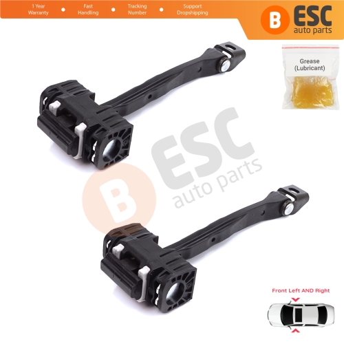 2 Pieces Front Door Stop Check Assy Limiter Strap for Skoda Karoq NU7 ND7 Seat Cupra Ateca KH 57A837203