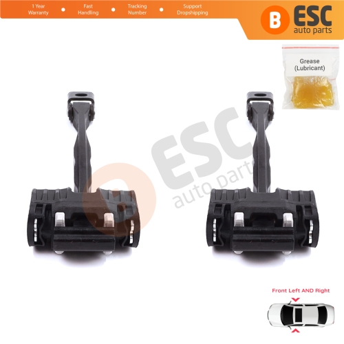 2 Pieces Front Door Stop Check Assy Limiter Strap for Skoda Karoq NU7 ND7 Seat Cupra Ateca KH 57A837203