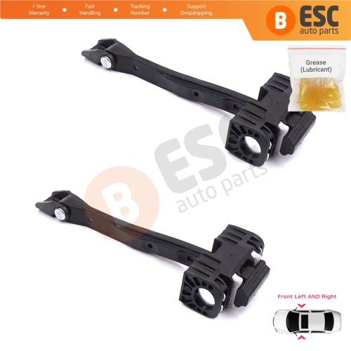 2 Pieces Front Door Stop Check Assy Limiter Strap for Skoda Karoq NU7 ND7 Seat Cupra Ateca KH 57A837203