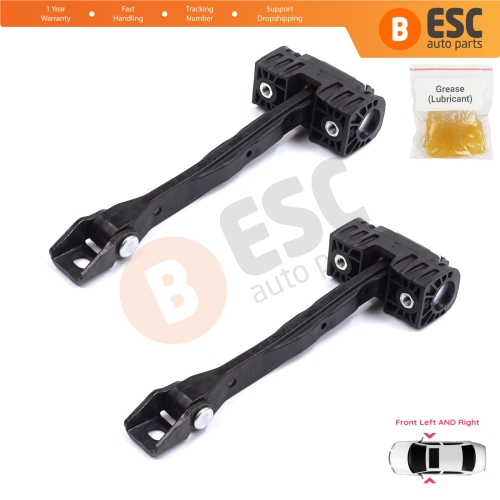2 Pieces Front Door Stop Check Assy Limiter Strap for Skoda Karoq NU7 ND7 Seat Cupra Ateca KH 57A837203
