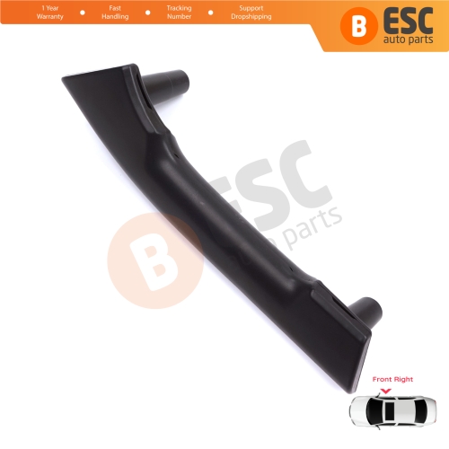 Front Right Inner Door Handle Grip Black for Renault Master MK3 Nissan NV400 Interstar Vauxhall Opel Movano B 8200730607
