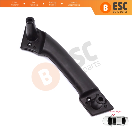 Front Right Inner Door Handle Grip Black for Renault Master MK3 Nissan NV400 Interstar Vauxhall Opel Movano B 8200730607