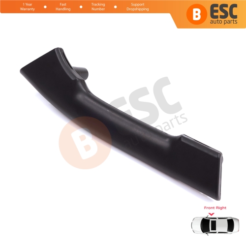 Front Right Inner Door Handle Grip Black for Renault Master MK3 Nissan NV400 Interstar Vauxhall Opel Movano B 8200730607