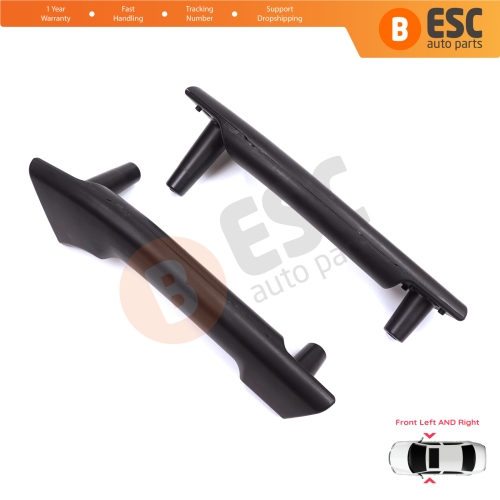 Front Inner Door Handle Grip Black Left Right for Renault Master MK3 Nissan NV400 Interstar Vauxhall Opel Movano B 8200730608
