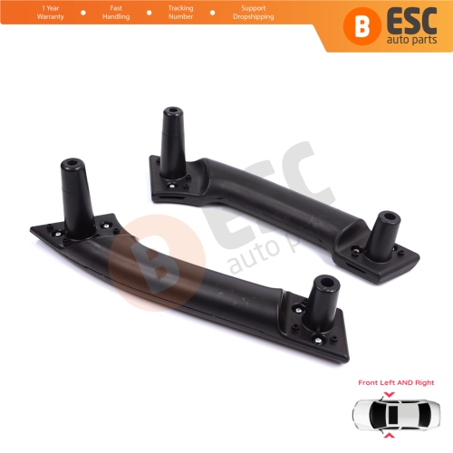 Front Inner Door Handle Grip Black Left Right for Renault Master MK3 Nissan NV400 Interstar Vauxhall Opel Movano B 8200730608